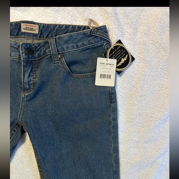 Free People Indigo Denim New With Tags! More than 65% off.Ships Same Day!